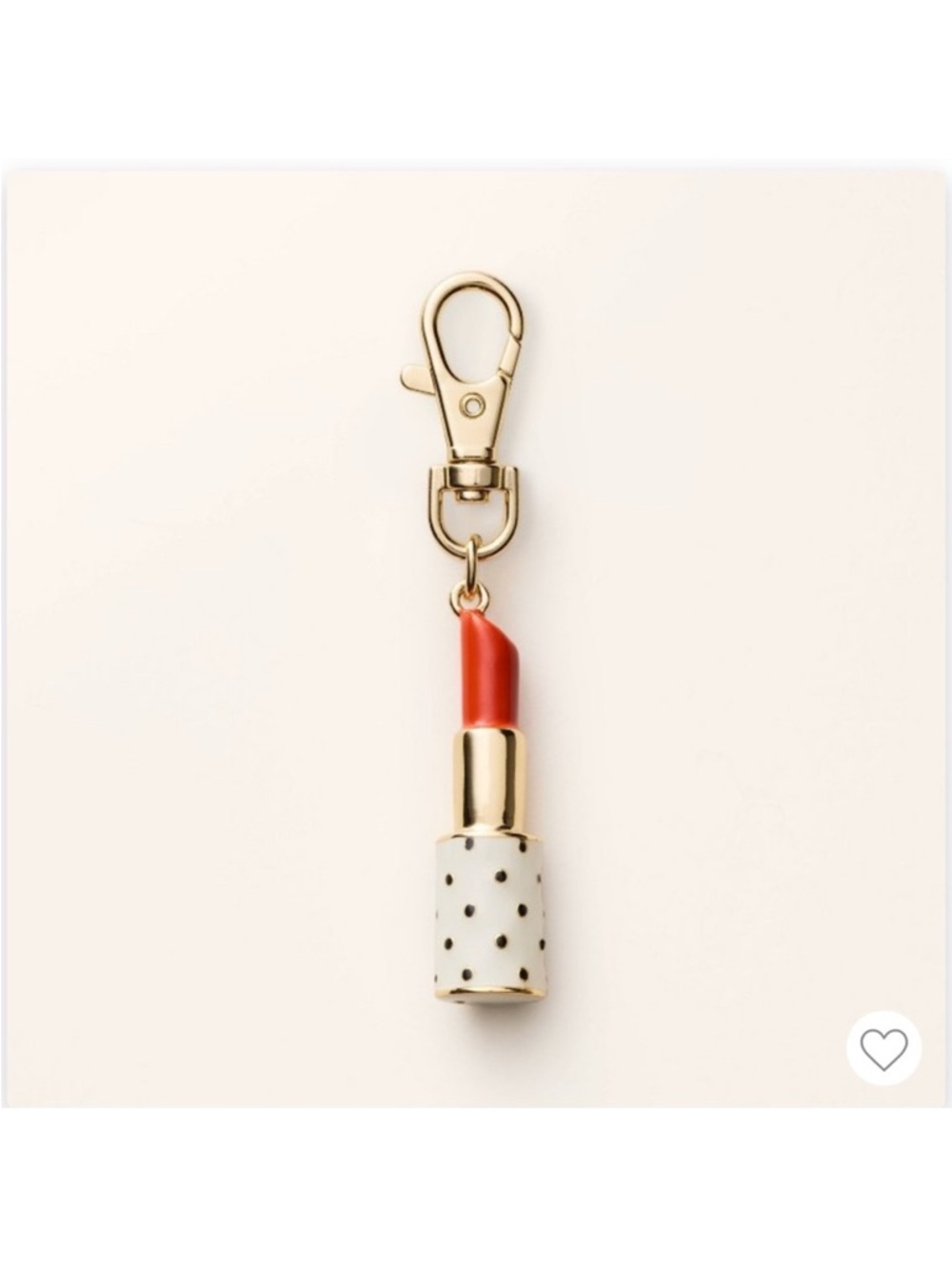 Kate Spade Lipstick Bag Charm
Keychain new york x Target purse jewelry handbag - Picture 3 of 6